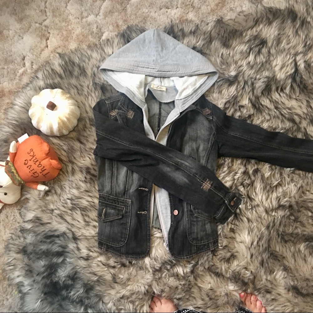🍓Girls jean and cotton jacket